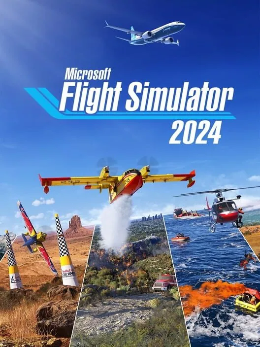 Jaquette du jeu Flight Simulator 2024