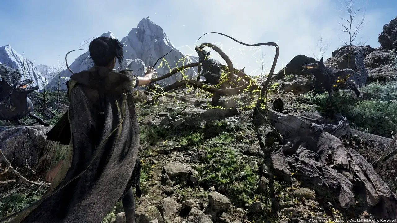 Capture du jeu Forspoken