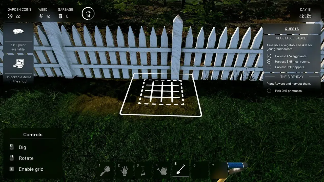 Capture du jeu Garden Simulator