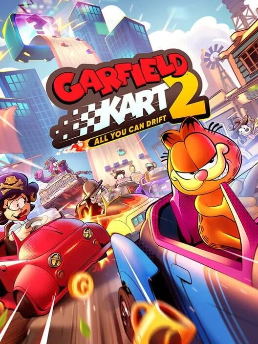 Jaquette du jeu Garfield Kart 2 – All You Can Drift