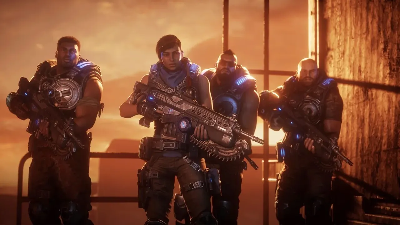 Capture du jeu Gears Of War 5