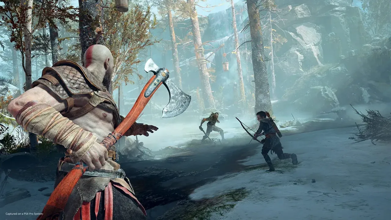Capture du jeu God of War