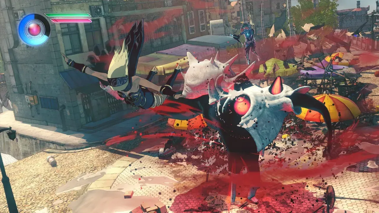 Capture du jeu Gravity Rush 2
