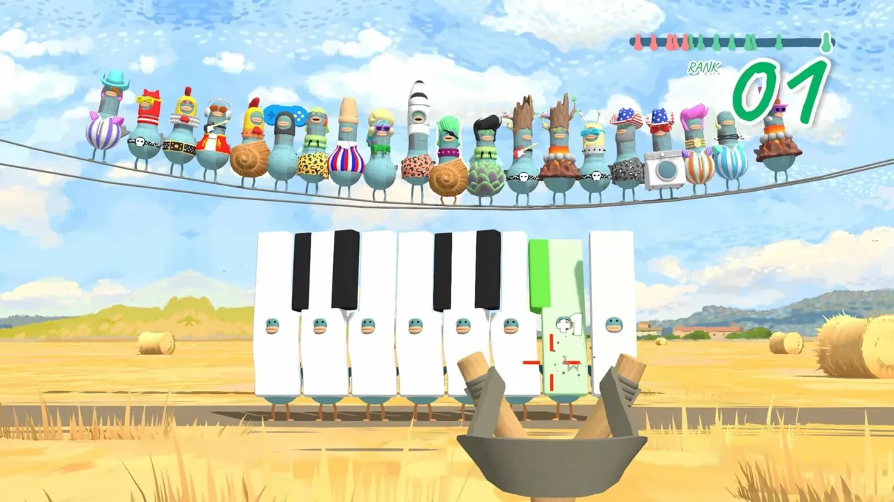 Capture du jeu Headbangers Rhythm Royale