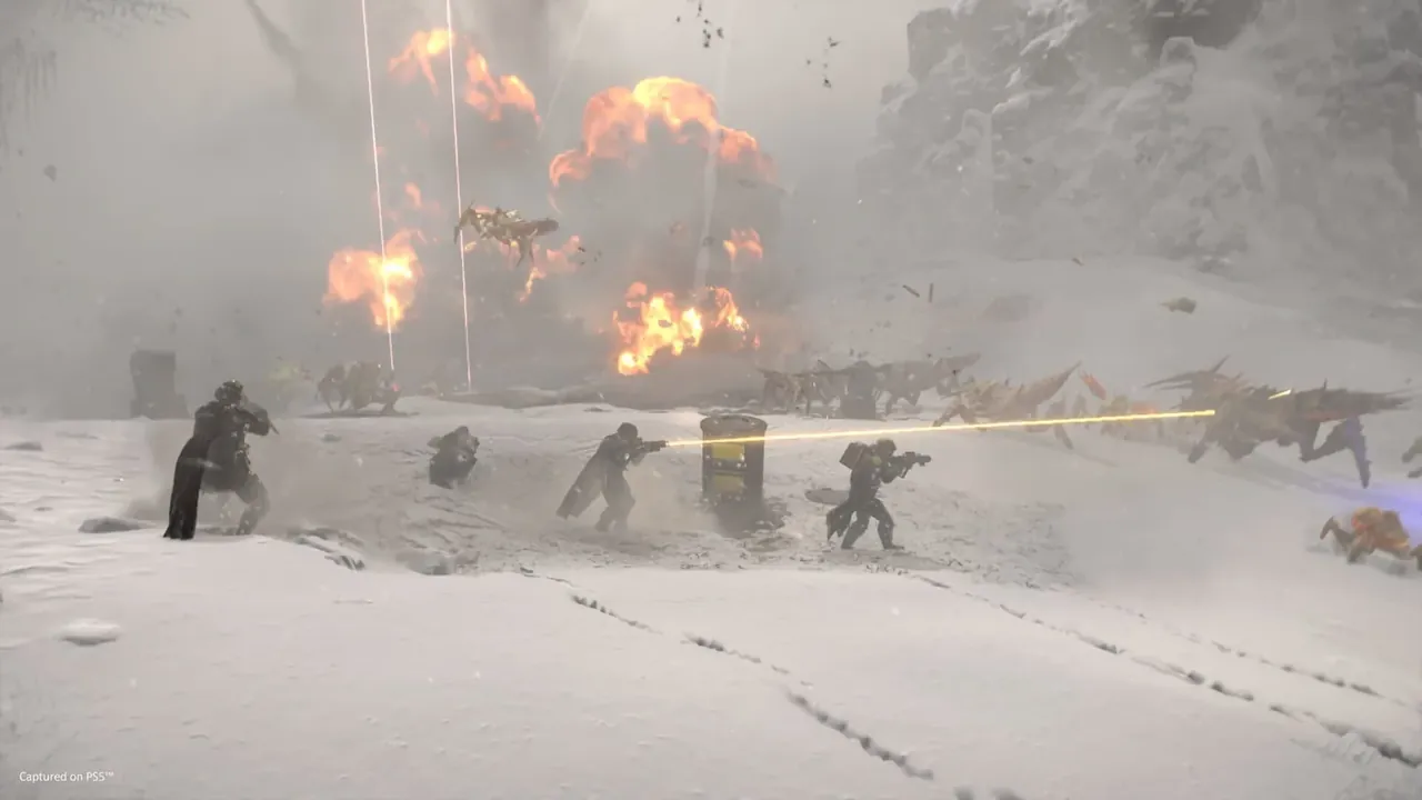 Capture du jeu Helldivers 2