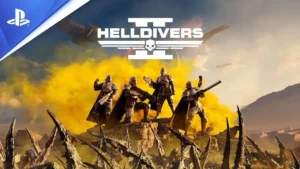Helldivers 2, image tirée de la vidéo officielle