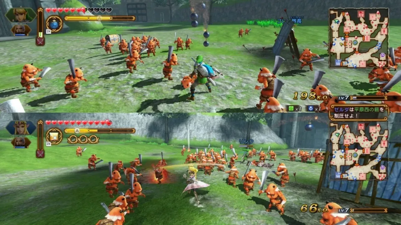 Capture du jeu Hyrule Warriors : Définitive Édition