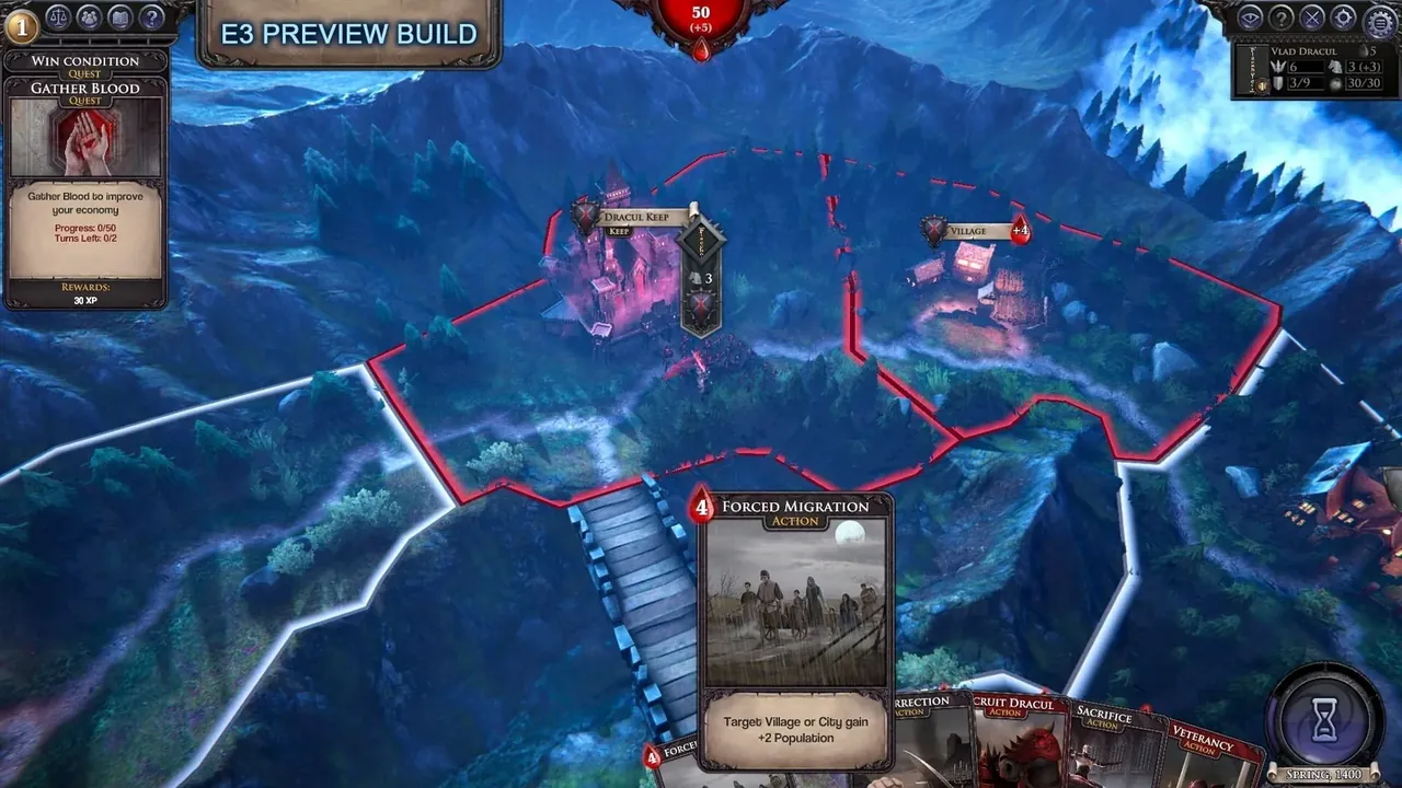 Capture du jeu Immortal Realms: Vampire Wars