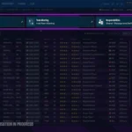 Interface de Football Manager 27