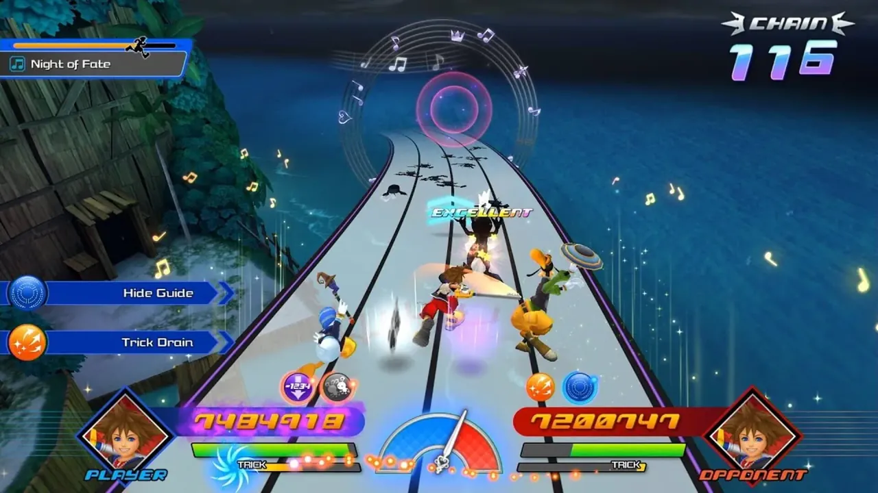 Capture du jeu Kingdom Hearts Melody of Memory