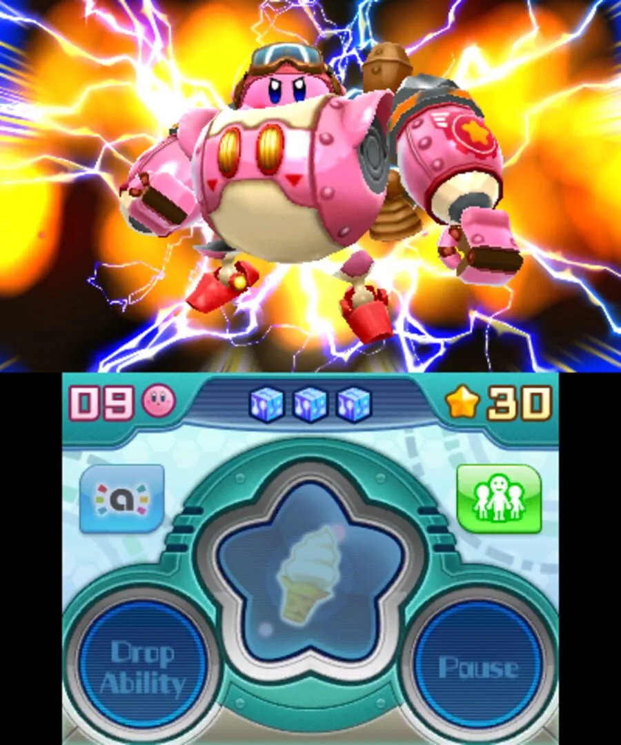 Capture du jeu Kirby Planet Robobot