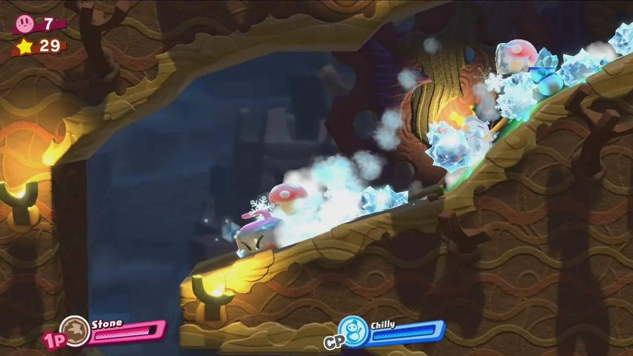 Capture du jeu Kirby Star Allies