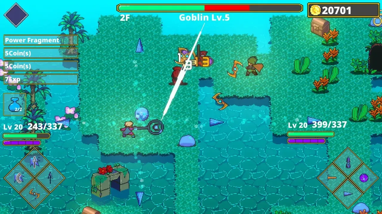 Capture du jeu Labyrinth Legend