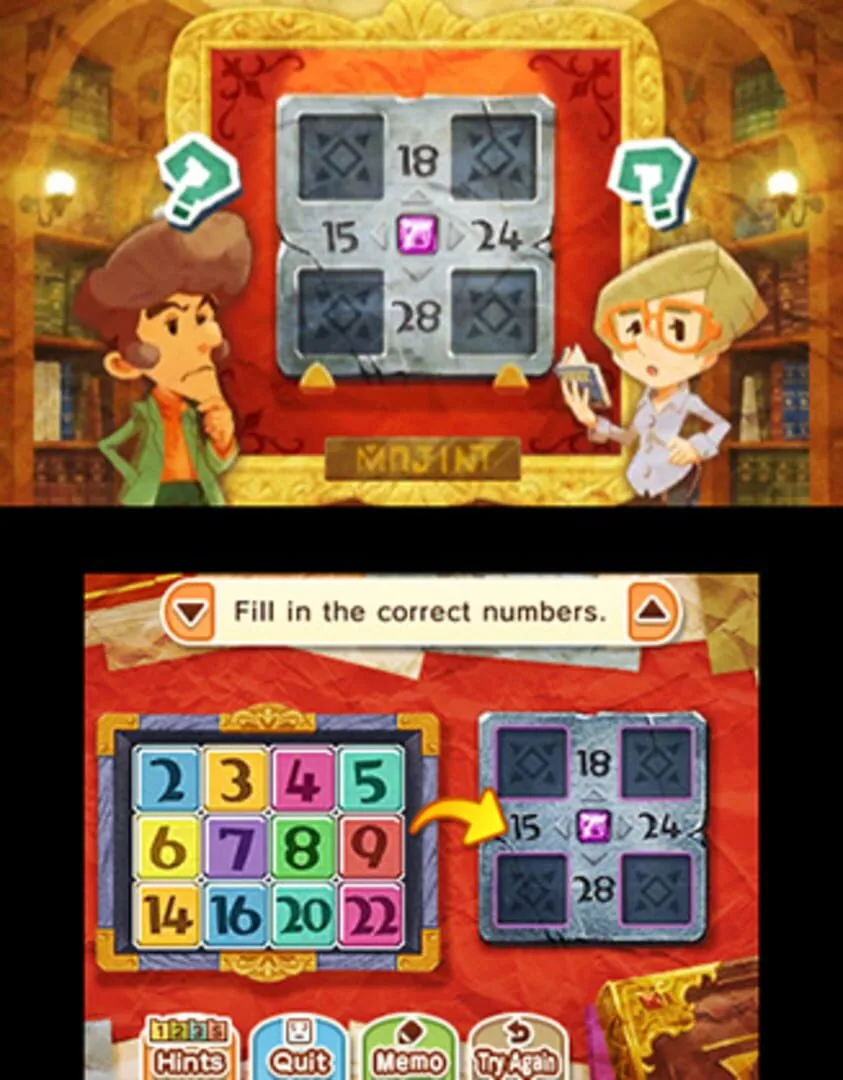 Capture du jeu L’Aventure Layton : Katrielle et la Conspiration des millionnaires