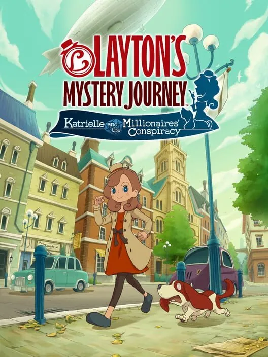 Jaquette du jeu L’Aventure Layton : Katrielle et la Conspiration des millionnaires