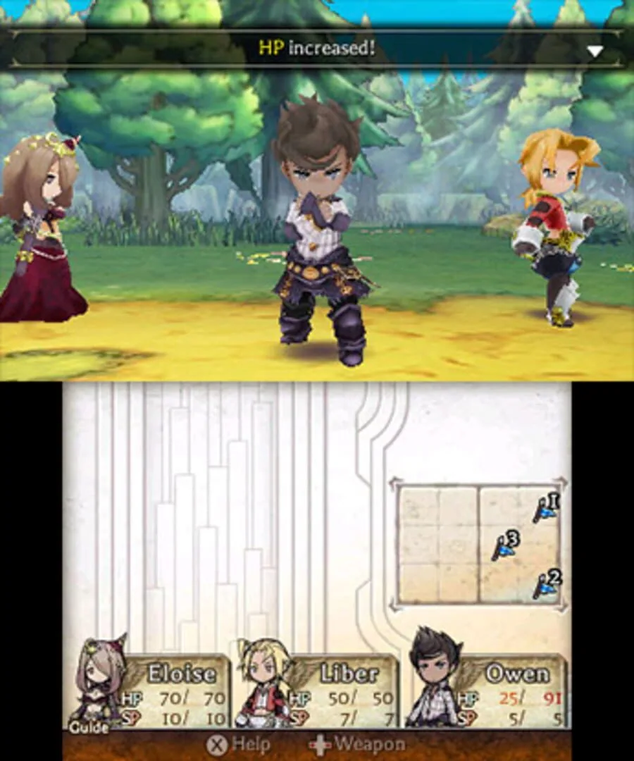 Capture du jeu Legend of Legacy