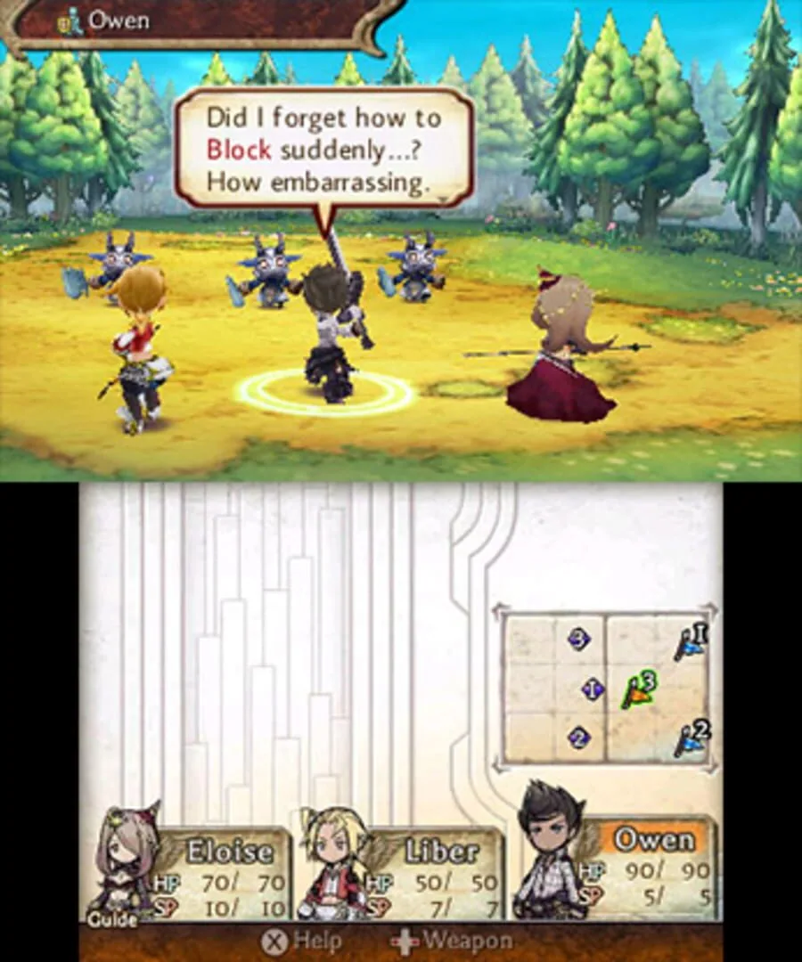 Capture du jeu Legend of Legacy