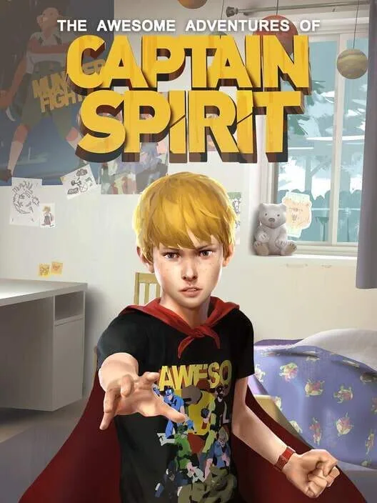 Jaquette du jeu Les Aventures Extraordinaires de Captain Spirit