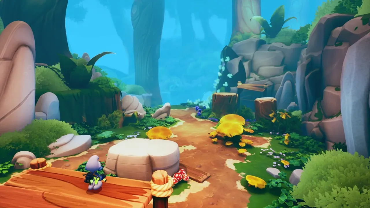 Capture du jeu Les Schtroumpfs 2 – Le Prisonnier de la Pierre Verte
