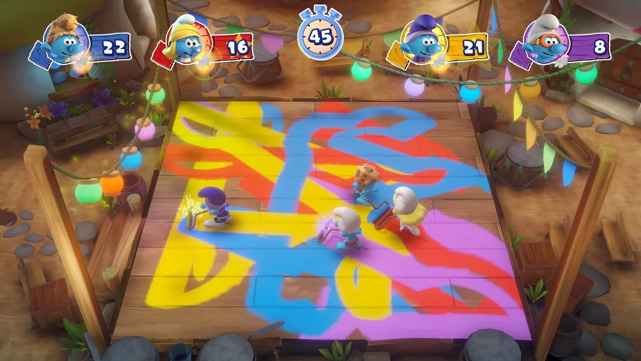 Capture du jeu Les Schtroumpfs: Village Party