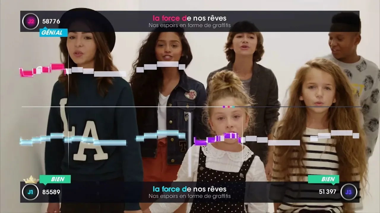 Capture du jeu Let’s Sing 2017 : Hits Français et Internationaux