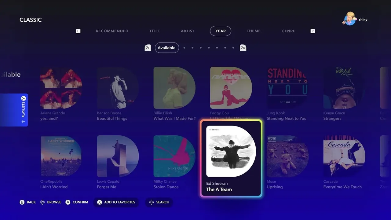 Capture du jeu Let’s Sing 2025