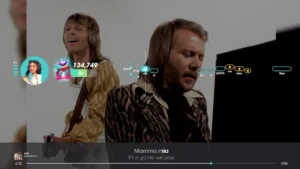 Capture du jeu Let’s Sing ABBA