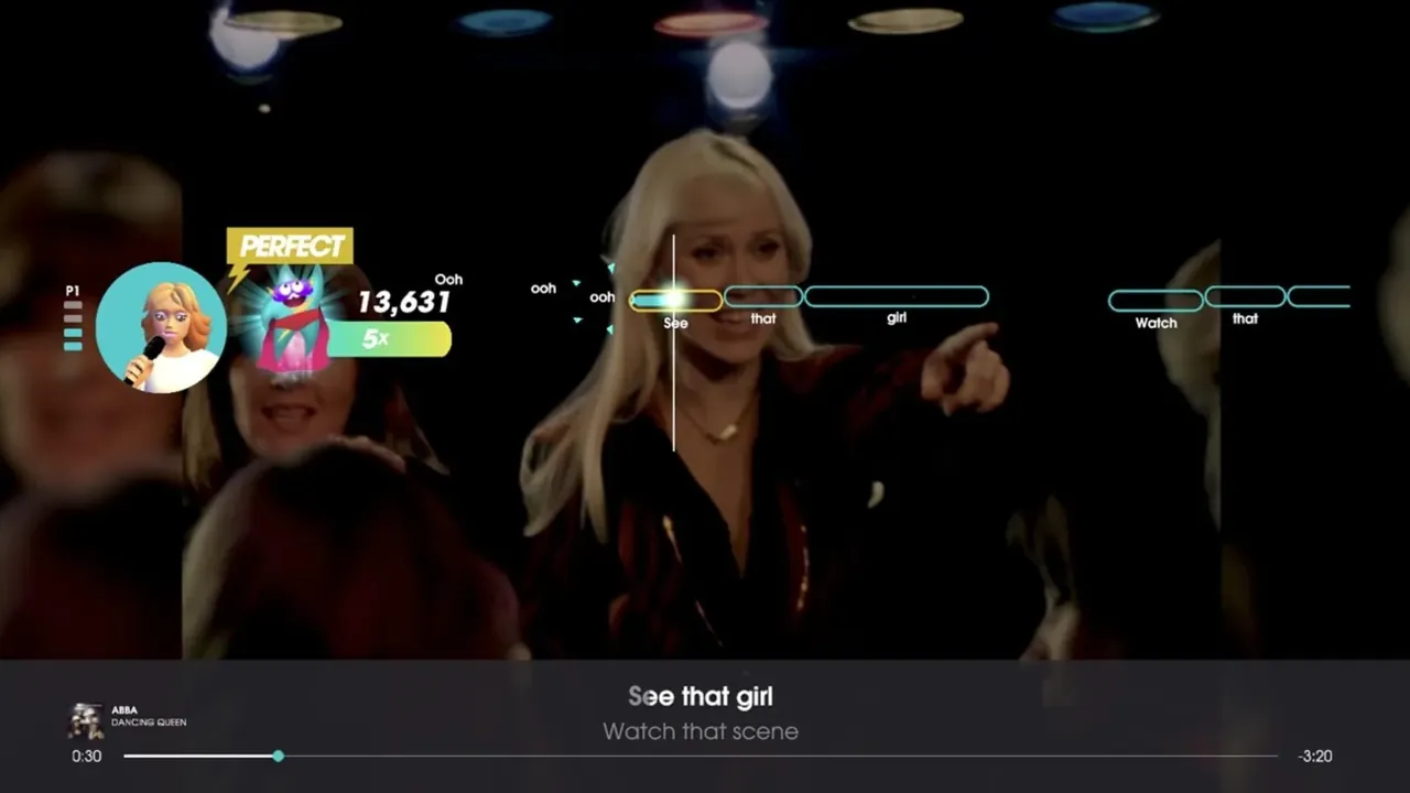 Capture du jeu Let’s Sing ABBA