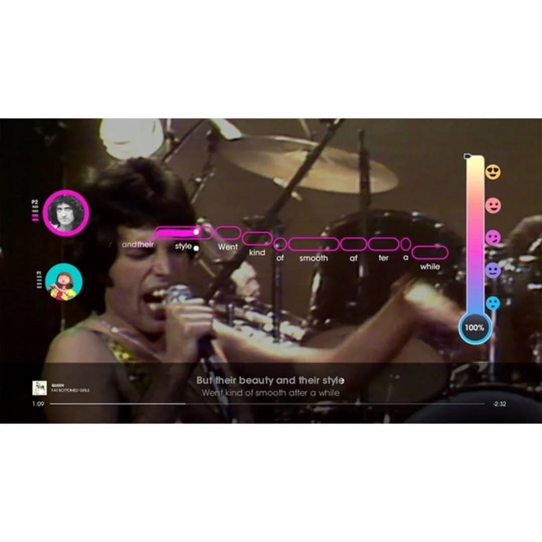 Capture du jeu Let’s Sing Queen