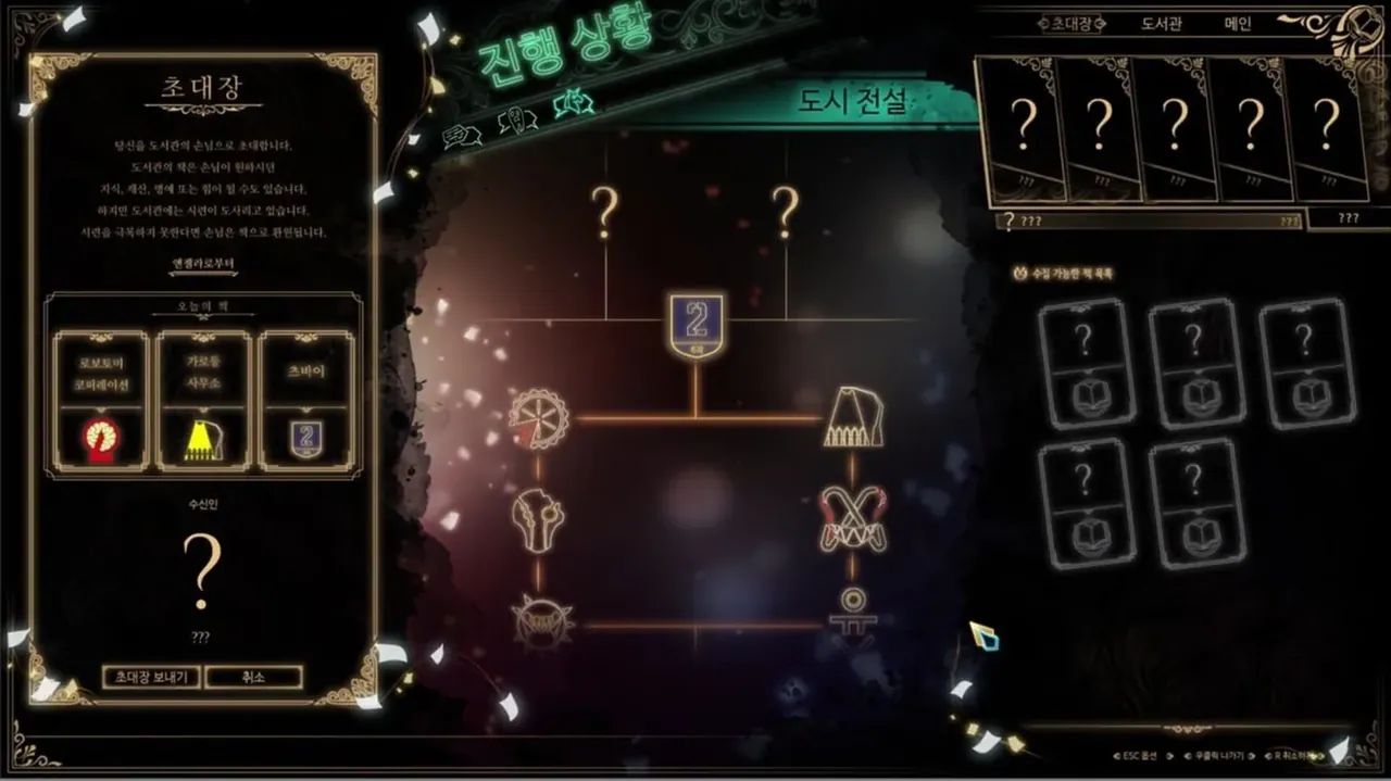 Capture du jeu Library of Ruina