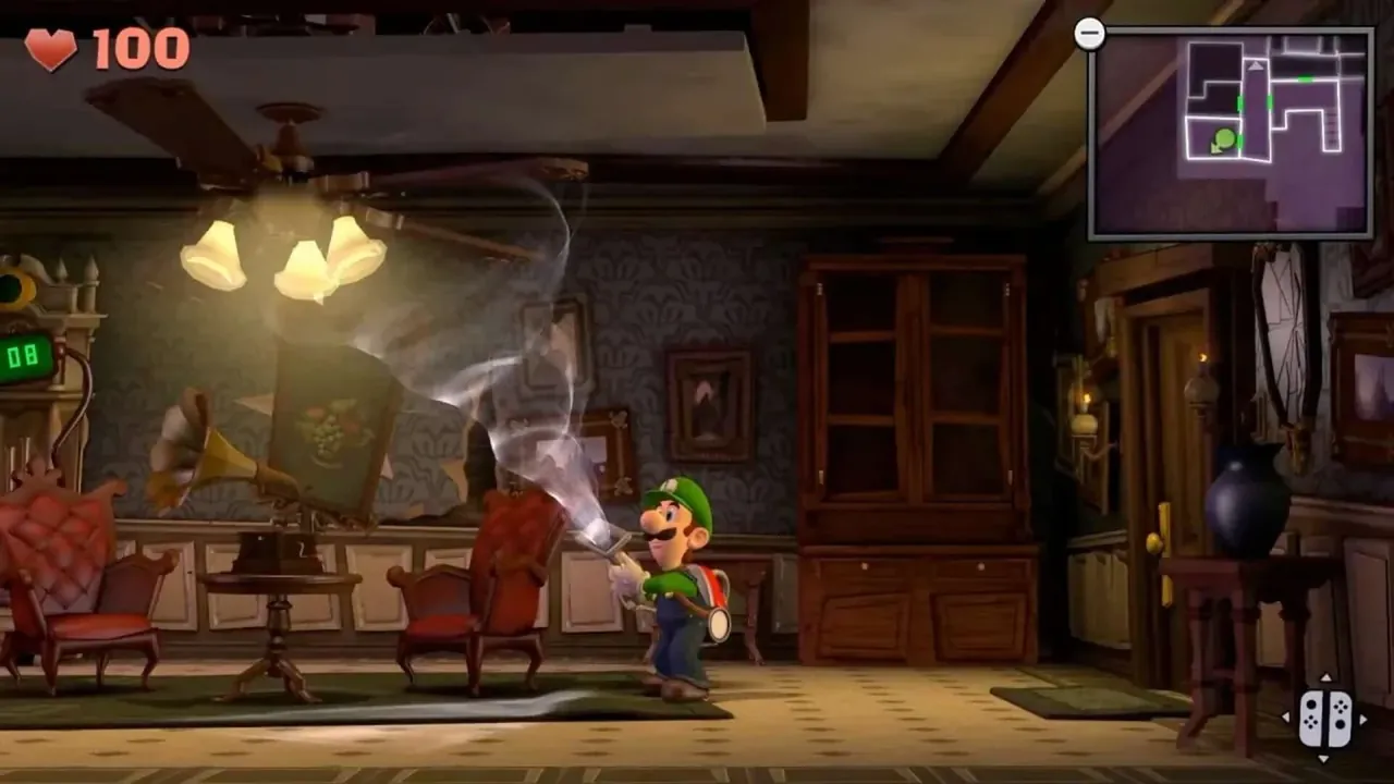Capture du jeu Luigi’s Mansion 2 HD