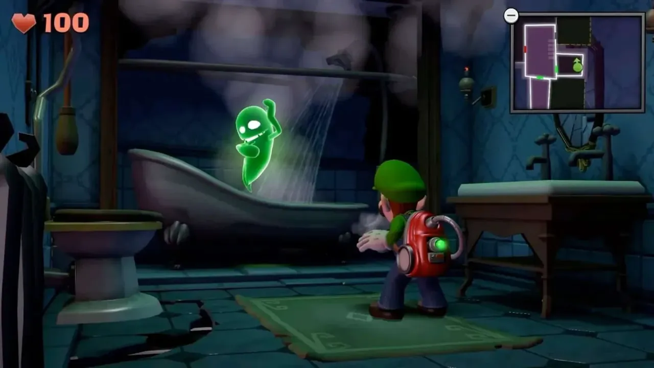 Capture du jeu Luigi’s Mansion 2 HD