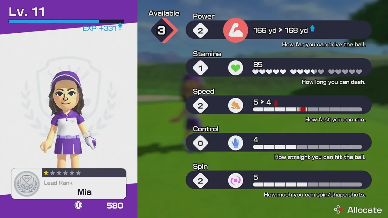 Capture du jeu Mario Golf Super Rush