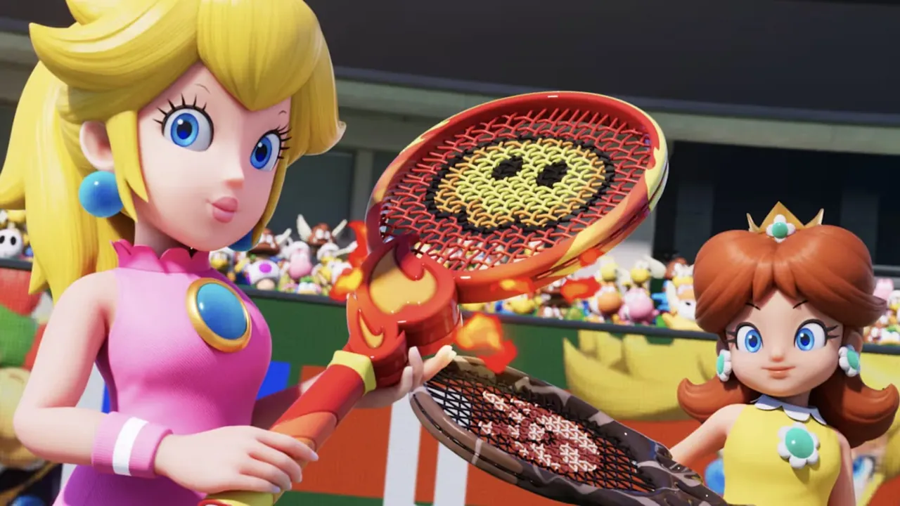 Capture du jeu Mario Tennis Fever