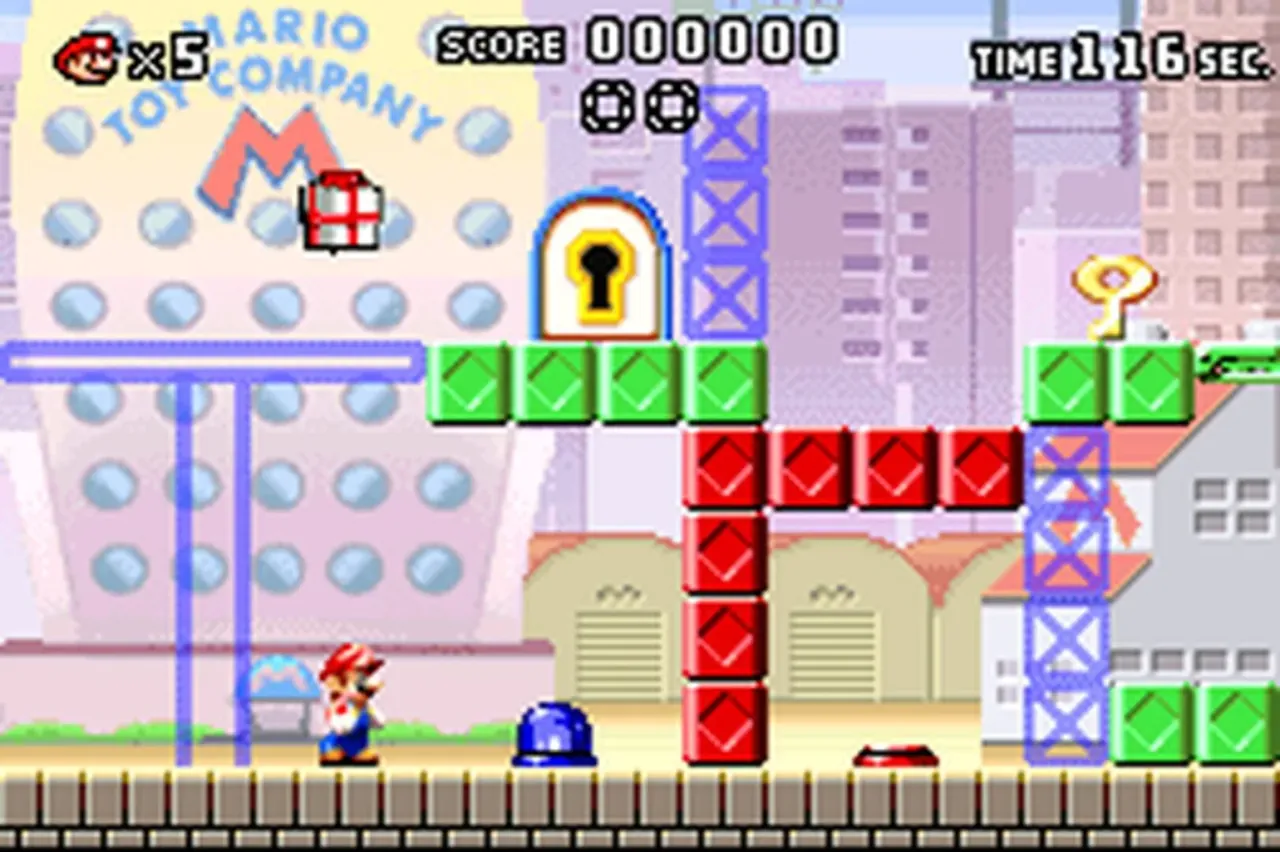 Capture du jeu Mario vs Donkey Kong