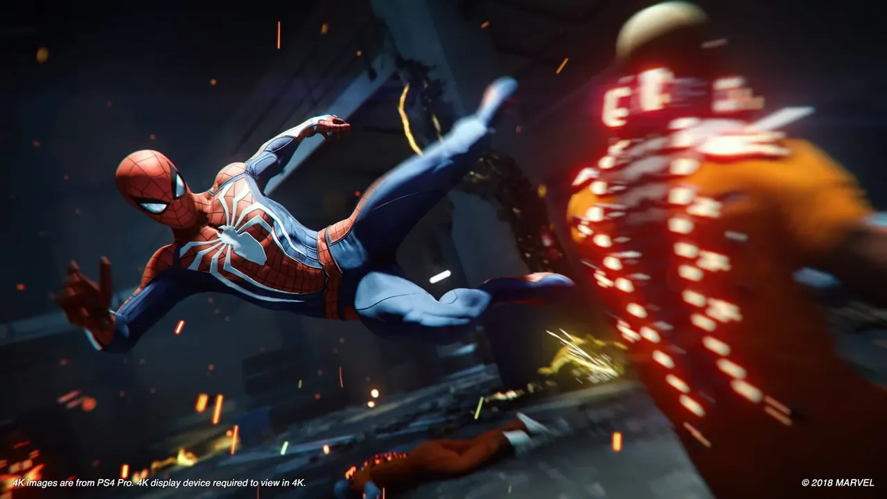 Capture du jeu Marvel’s Spider-Man