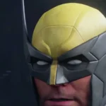 Wolverine en costume jaune dans le jeu d'Insomniac