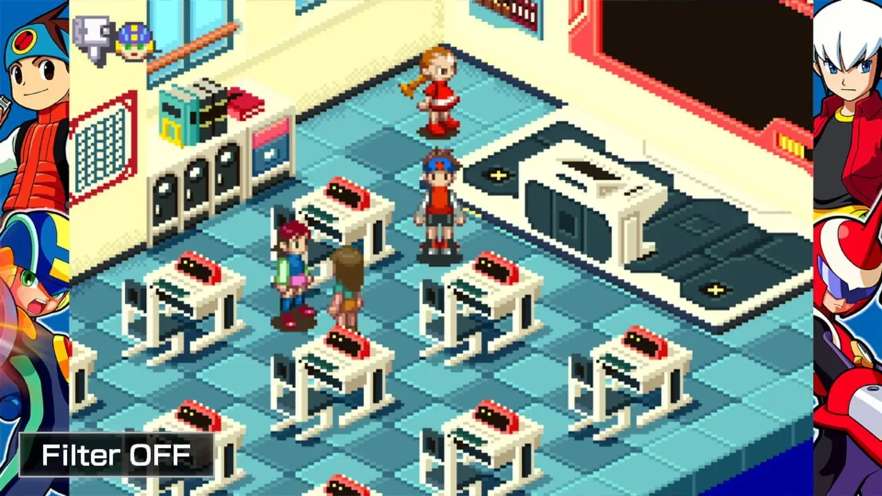 Capture du jeu MegaMan Battle Network Legacy Collection
