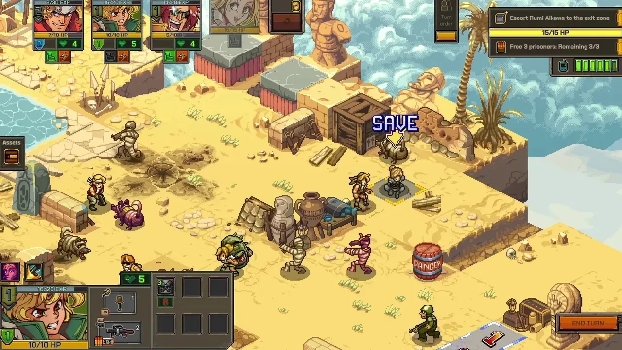 Capture du jeu Metal Slug Tactics