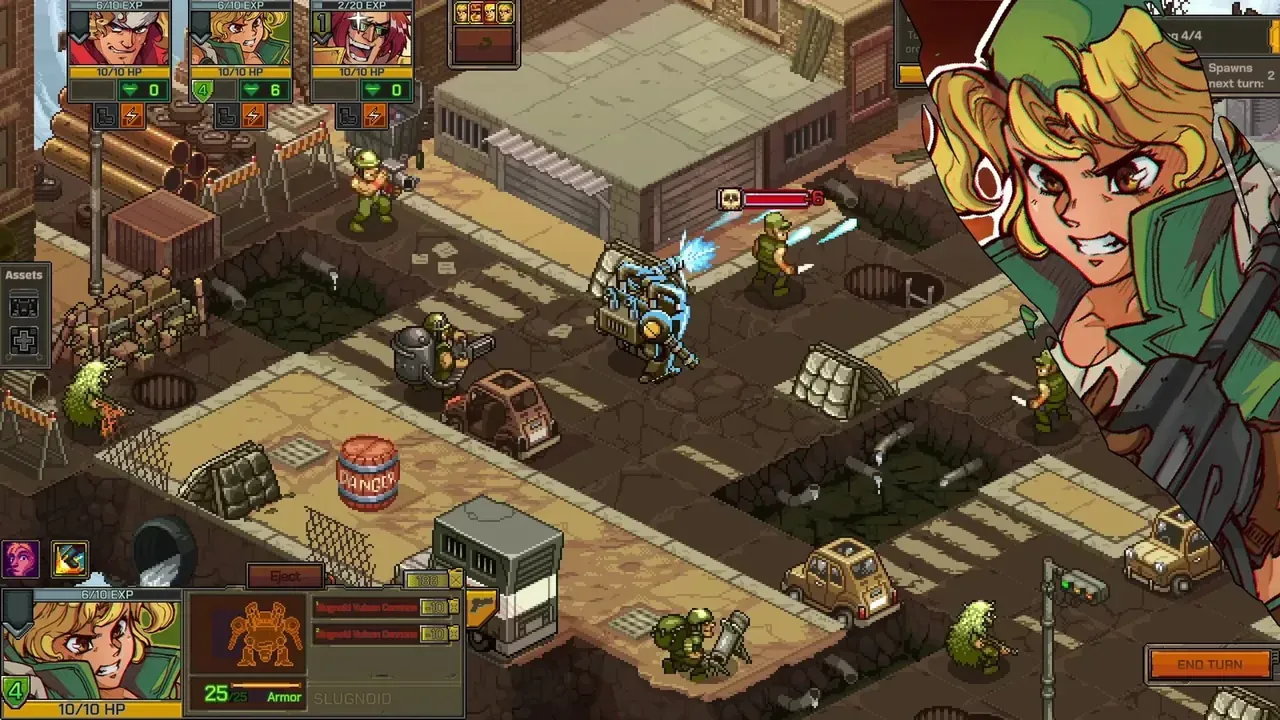 Capture du jeu Metal Slug Tactics