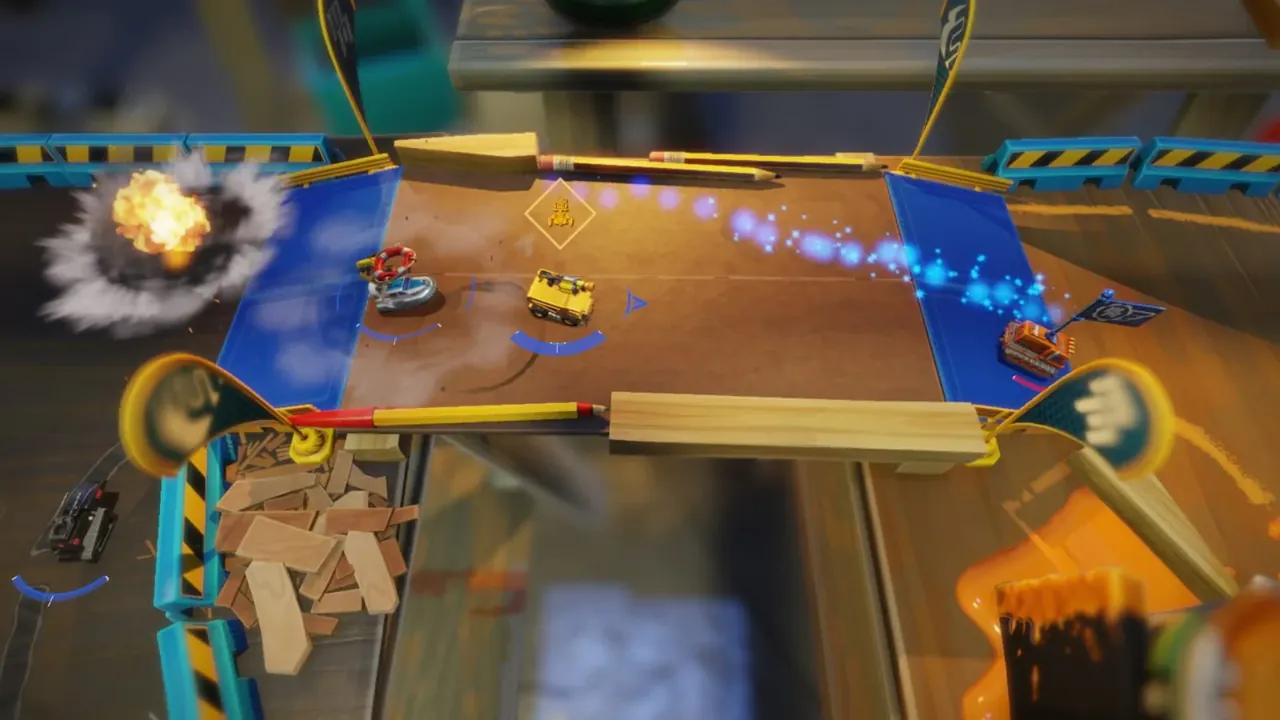 Capture du jeu Micro Machines World Series