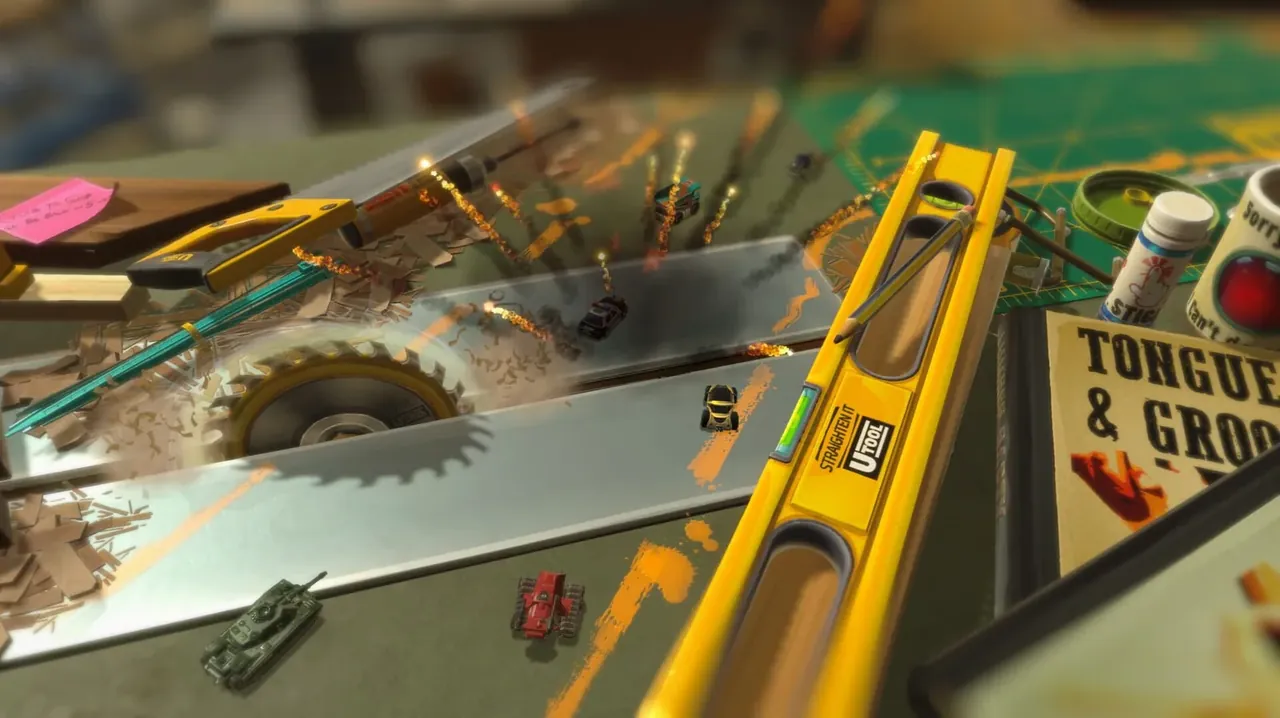 Capture du jeu Micro Machines World Series