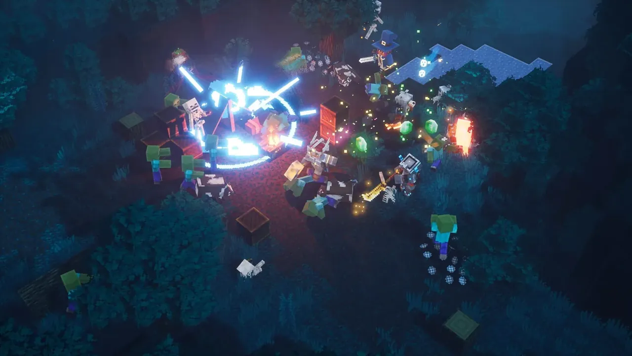 Capture du jeu Minecraft: Dungeon