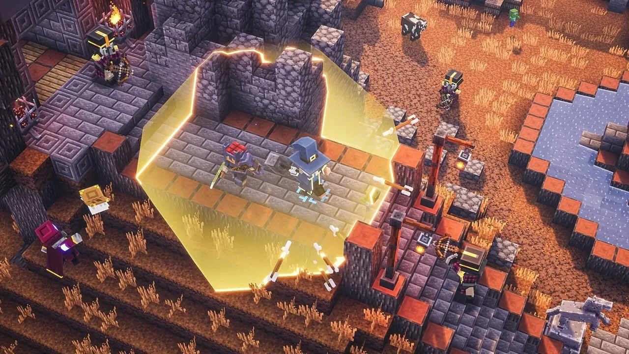 Capture du jeu Minecraft: Dungeon