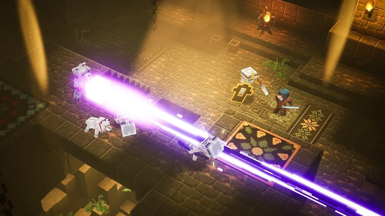 Capture du jeu Minecraft: Dungeon