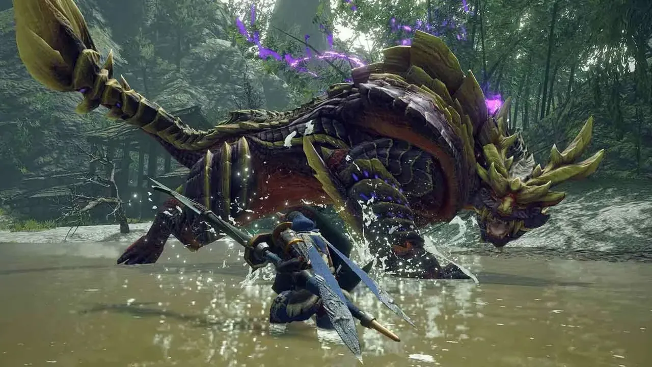 Capture du jeu Monster Hunter Rise