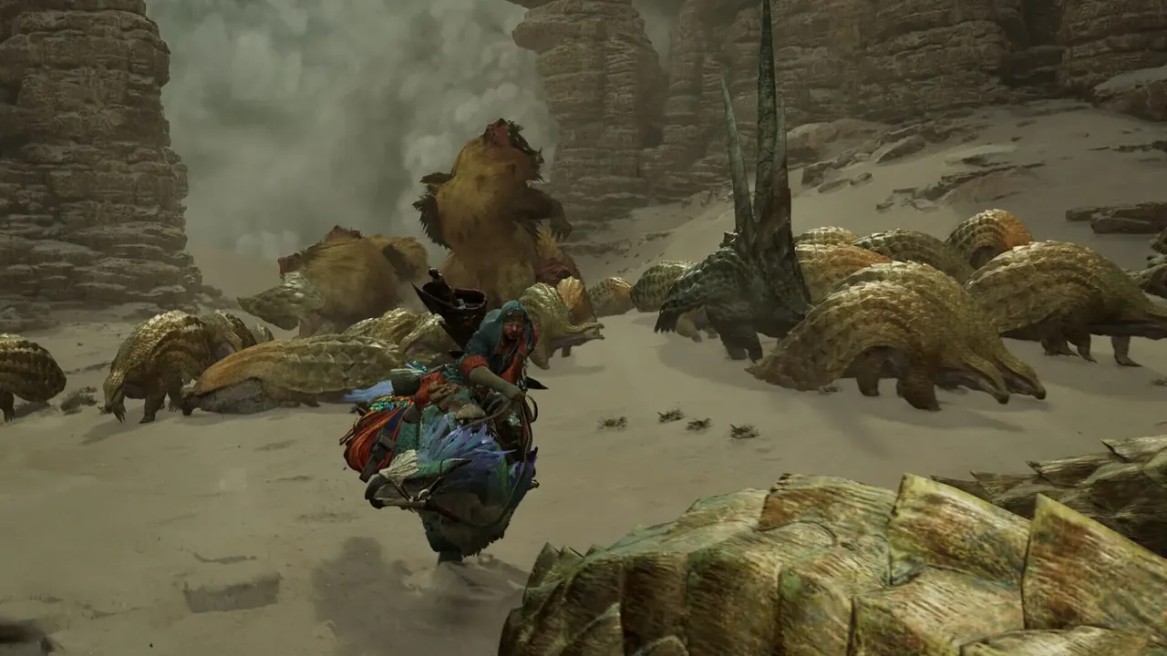 Capture du jeu Monster Hunter Wilds