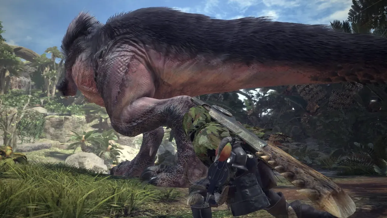 Capture du jeu Monster Hunter : World