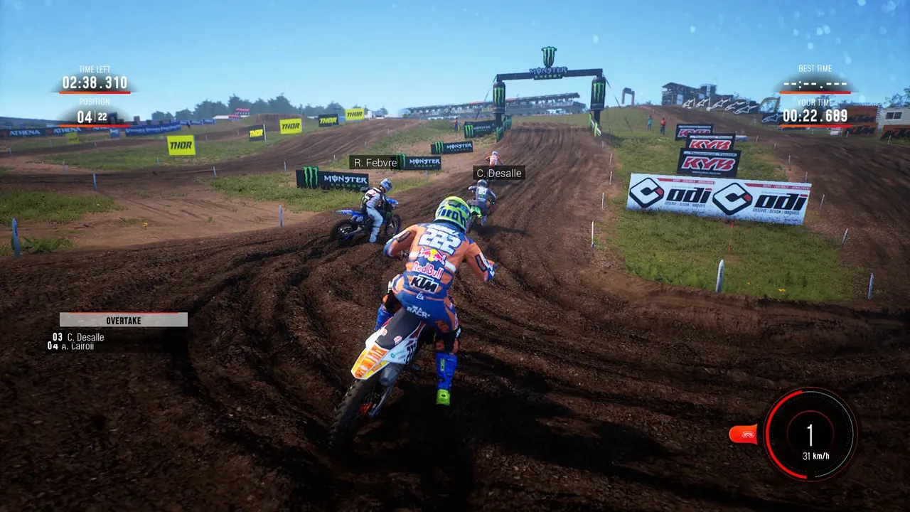 Capture du jeu MXGP 2019