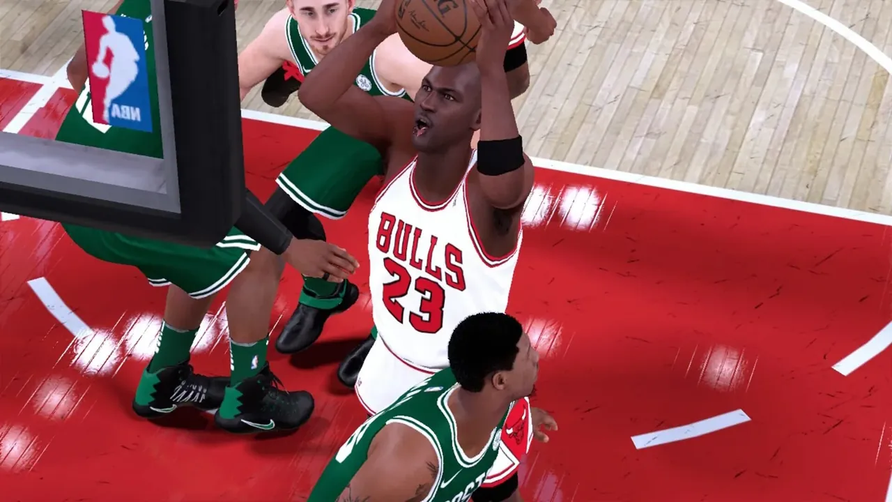 Capture du jeu NBA 2K18